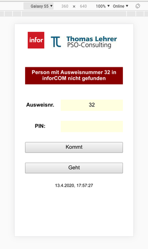 Web PZE Screenshot